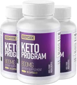 Body Code Keto 3 bottles 